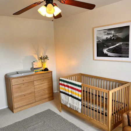 SM Crib Oak : Nôi + Giường Cũi Đa Chức Năng ( Có Phụ Kiện )